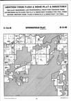 Sangamon County Map Image 034, Sangamon and Menard Counties 1999